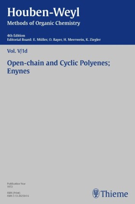 Houben-Weyl Methods of Organic Chemistry Vol. V/1d, 4th Edition