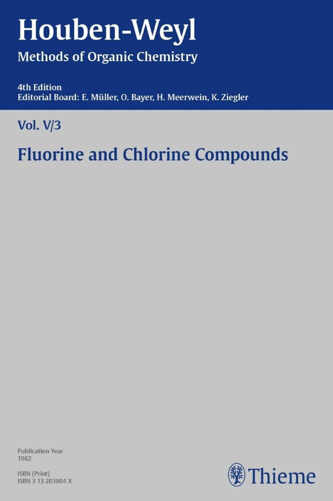 Houben-Weyl Methods of Organic Chemistry Vol. V/3, 4th Edition main product photo
