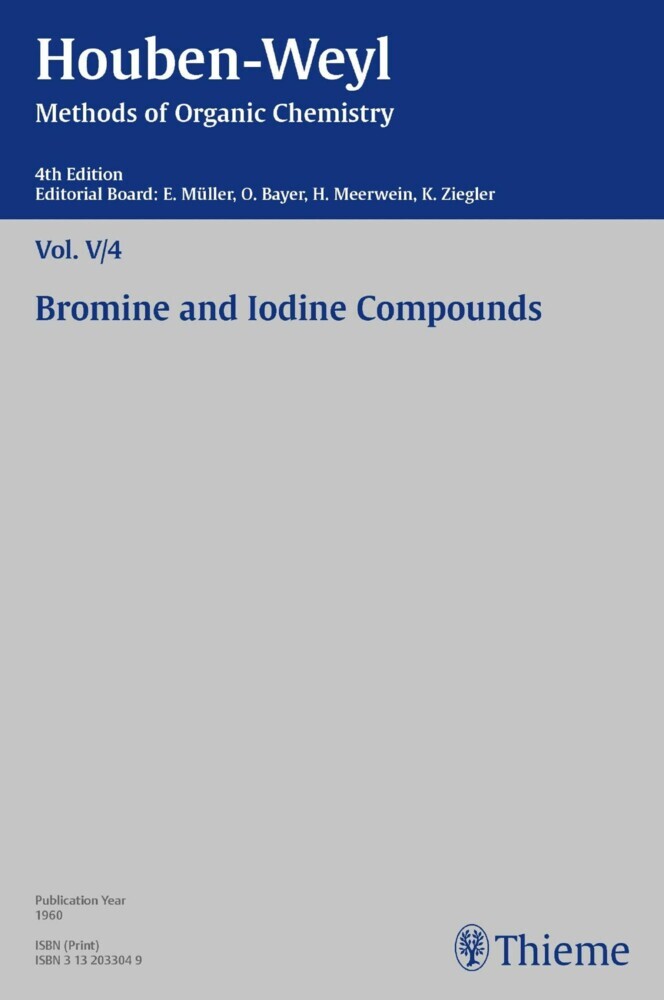 Houben-Weyl Methods of Organic Chemistry Vol. V/4, 4th Edition main product photo