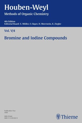 Houben-Weyl Methods of Organic Chemistry Vol. V/4, 4th Edition