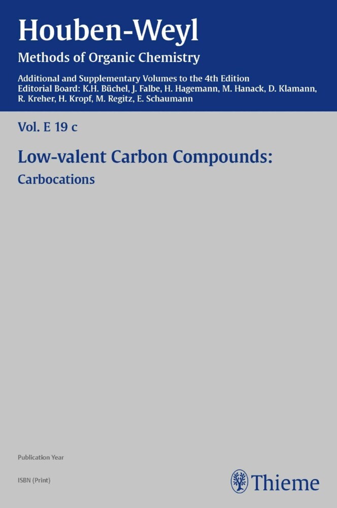 Houben-Weyl Methods of Organic Chemistry Vol. E 19c, 4th Edition Supplement main product photo