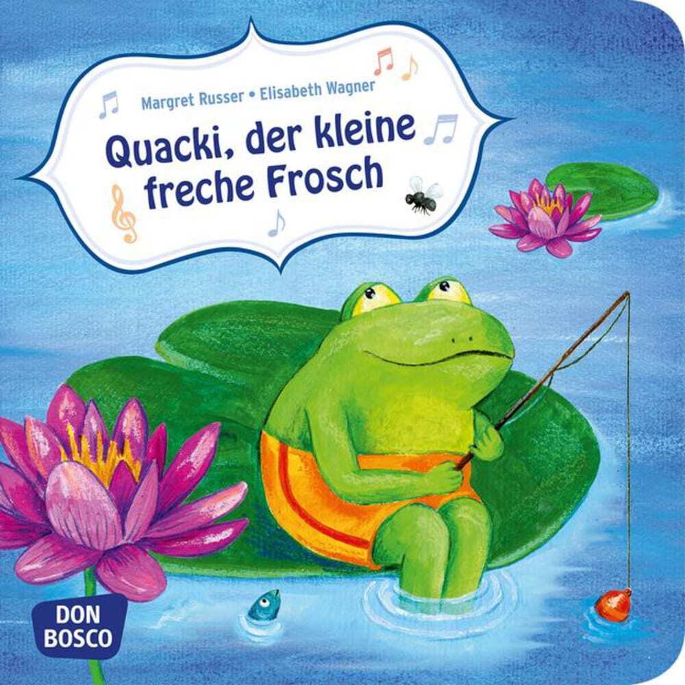 Quacki, der kleine freche Frosch. Mini-Bilderbuch main product photo