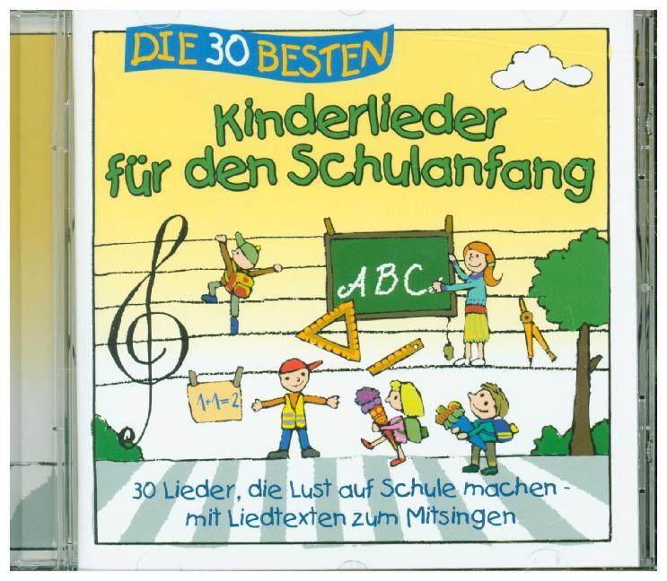 Die 30 besten Kinderlieder für den Schulanfang, 1 Audio-CD, 1 Audio-CD main product photo