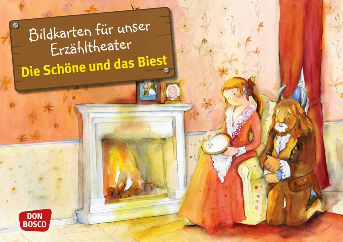 Die Schöne und das Biest, Kamishibai Bildkartenset main product photo