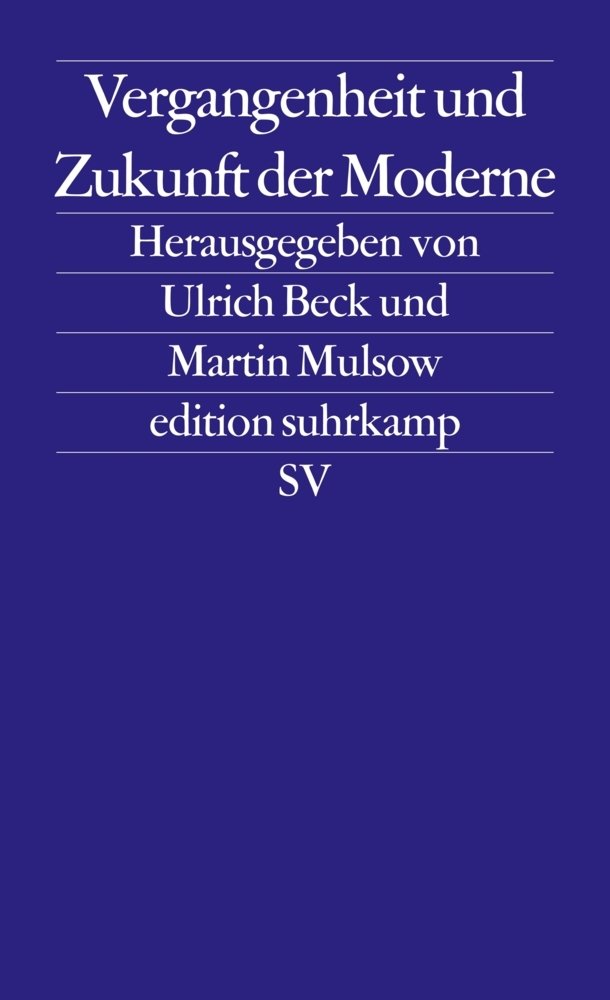 Vergangenheit und Zukunft der Moderne main product photo