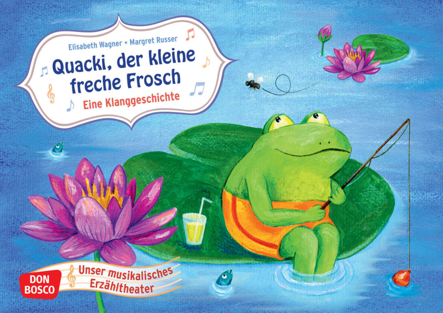 Quacki, der kleine freche Frosch. Kamishibai Bildkartenset main product photo
