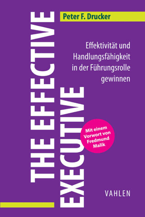 The Effective Executive main product photo