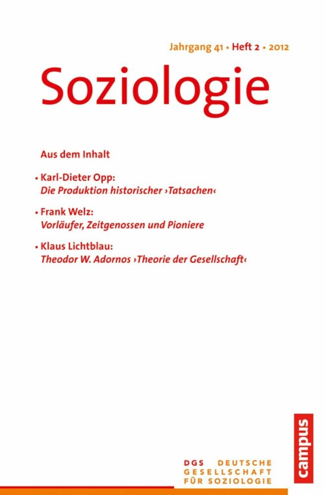 Soziologie 2.2012 main product photo