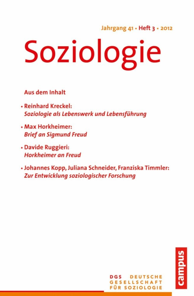 Soziologie 3.2012 main product photo