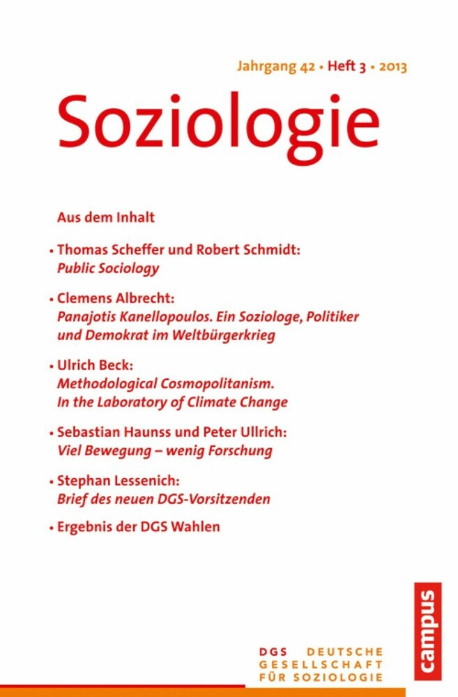 Soziologie 3.2013 main product photo
