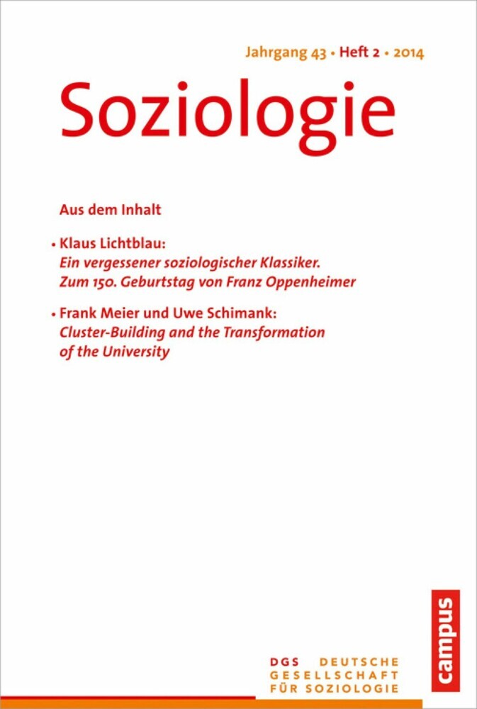 Soziologie 2.2014 main product photo