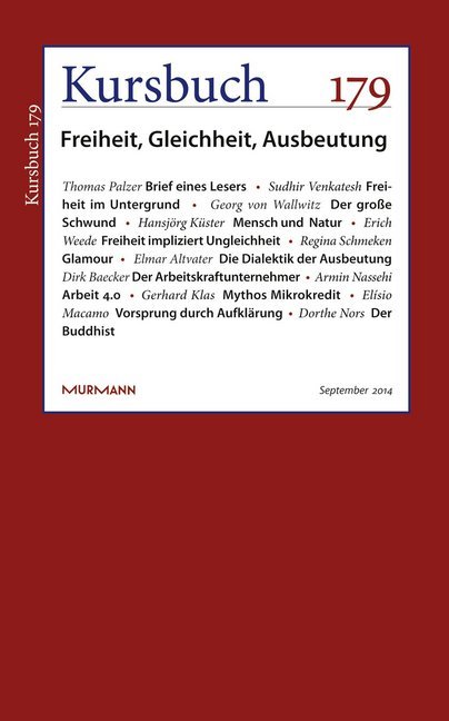 Kursbuch 179 main product photo