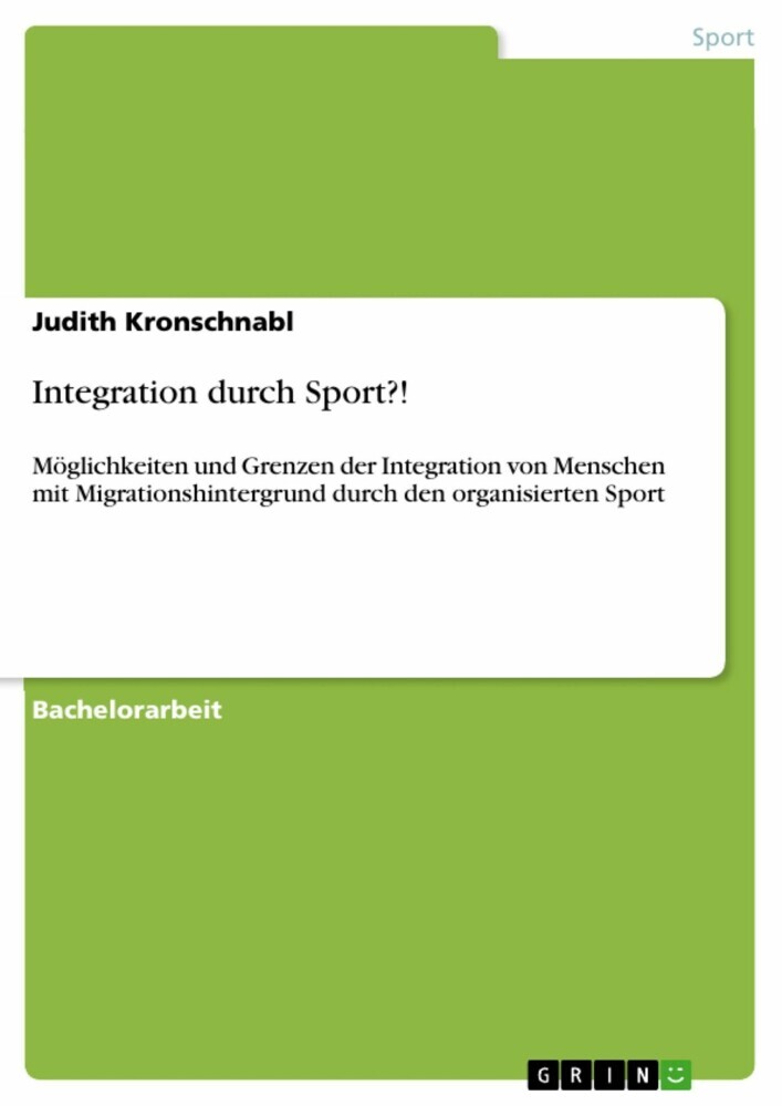 Integration durch Sport?! main product photo