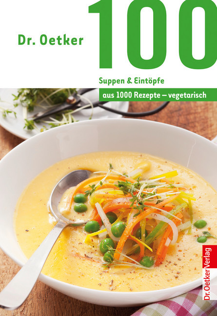 100 vegetarische Suppen & Eintöpfe main product photo
