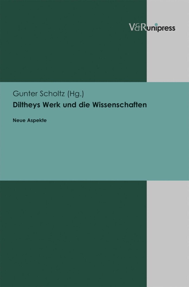 Diltheys Werk und die Wissenschaften main product photo
