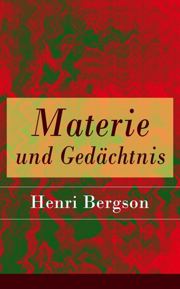 Materie und Gedächtnis main product photo