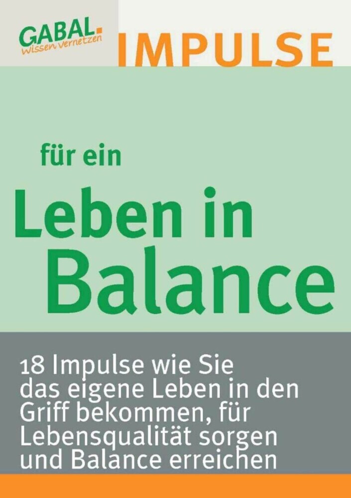 Leben in Balance main product photo