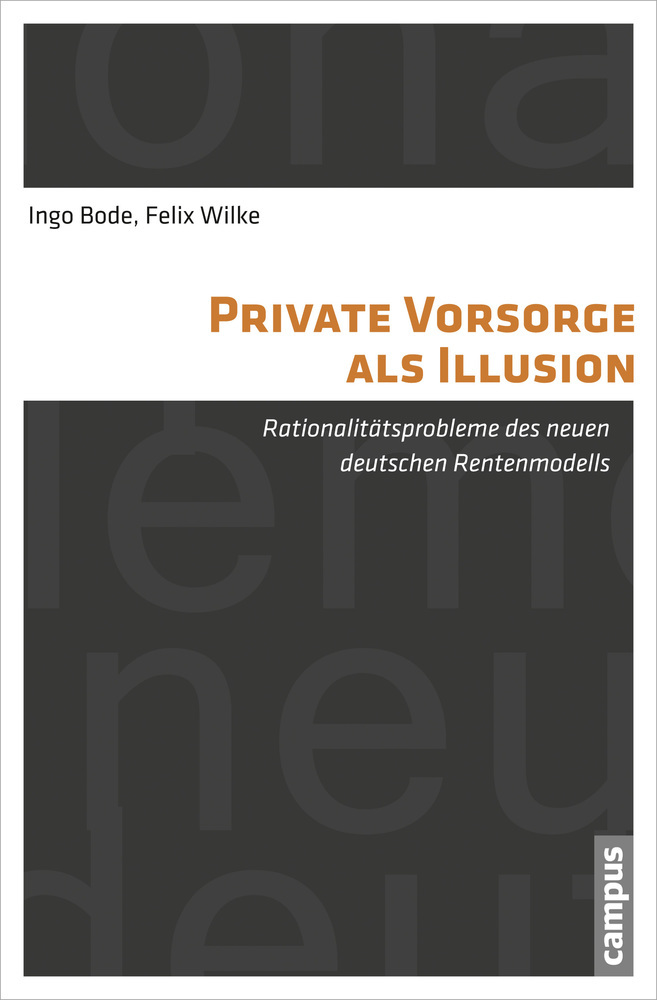 Private Vorsorge als Illusion main product photo