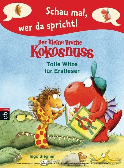 Schau mal, wer da spricht - Der kleine Drache Kokosnuss - Tolle Witze für Erstleser main product photo