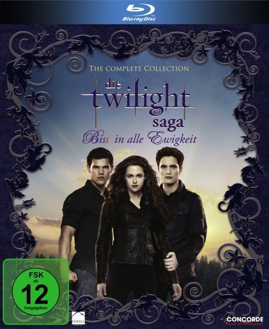 The Complete Collection: Die Twilight-Saga - Bis(s) in alle Ewigkeit, 6 Blu-rays main product photo