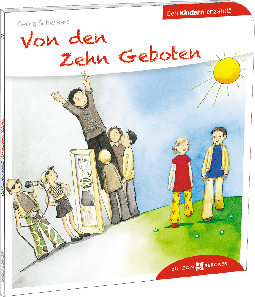 Von den Zehn Geboten den Kindern erzählt main product photo