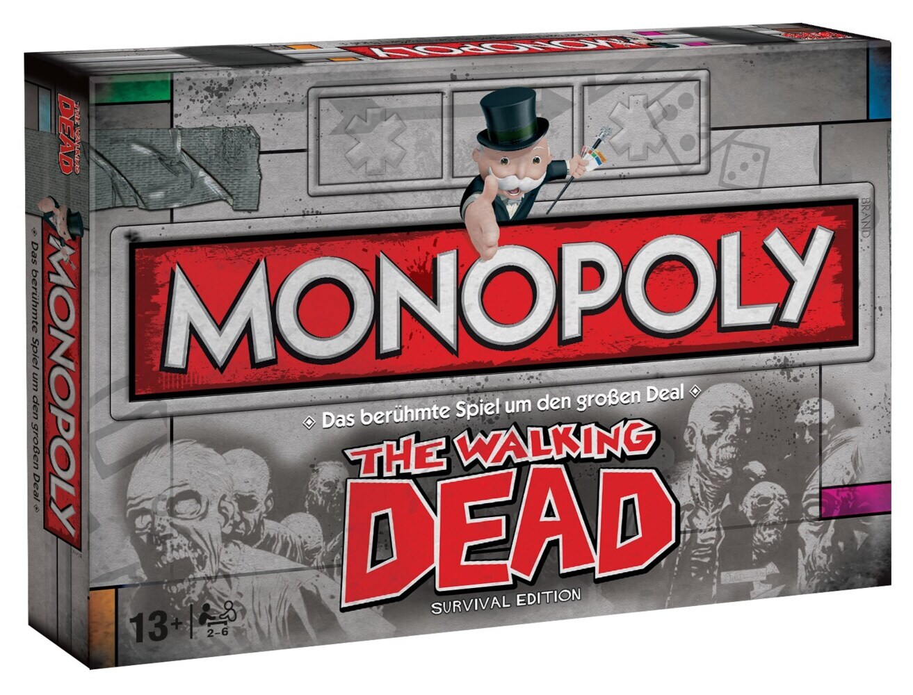 Monopoly The Walking Dead Survival Edition (Spiel) main product photo