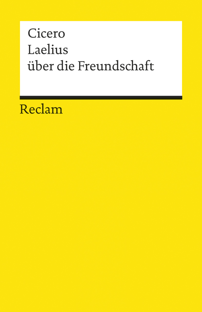 Laelius über die Freundschaft main product photo