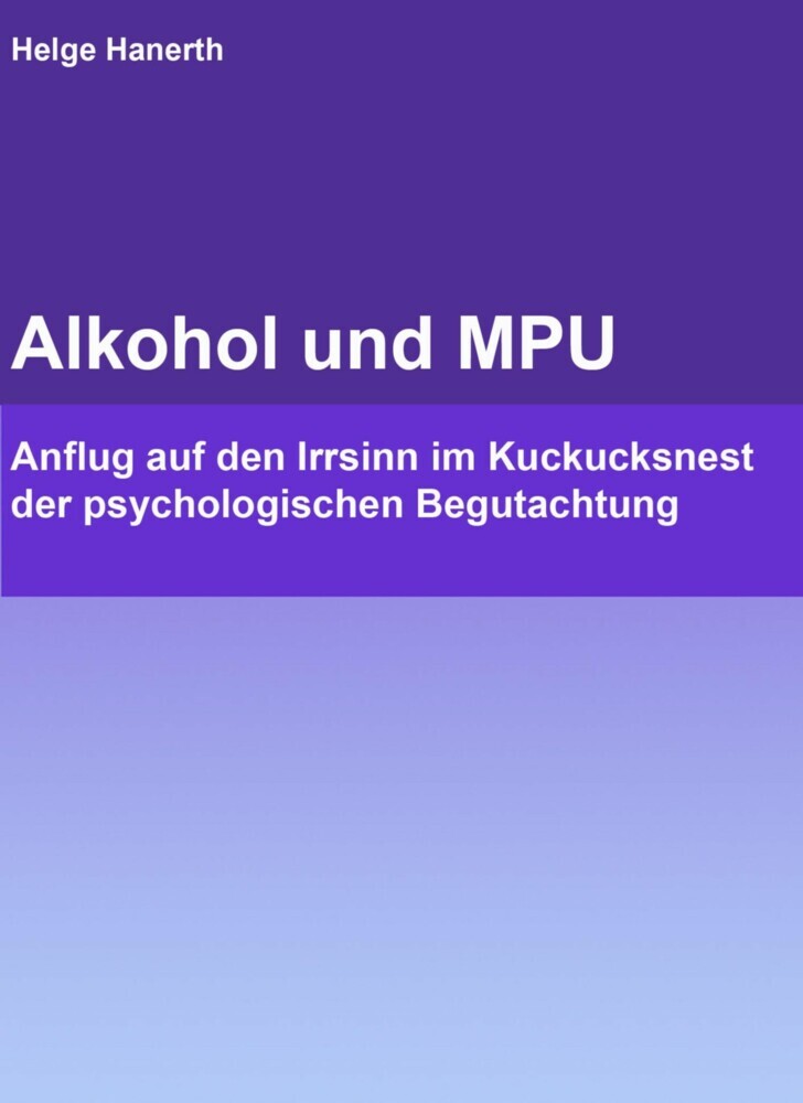 Alkohol und MPU main product photo