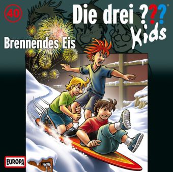Die drei ???-Kids - Brennendes Eis, Audio-CD