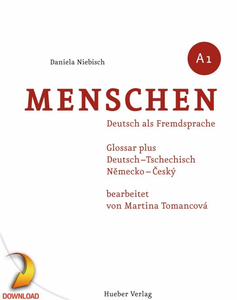 Menschen - Deutsch als Fremdsprache. Menschen A1. Glossar plus Deutsch-Tschechisch main product photo
