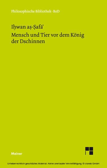 Mensch und Tier vor dem König der Dschinnen main product photo