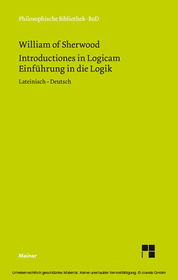 Introductiones in Logicam. Einführung in die Logik main product photo