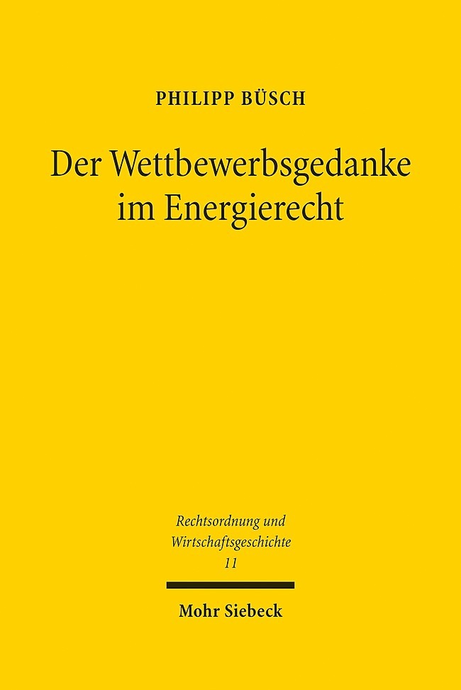 Der Wettbewerbsgedanke im Energierecht main product photo