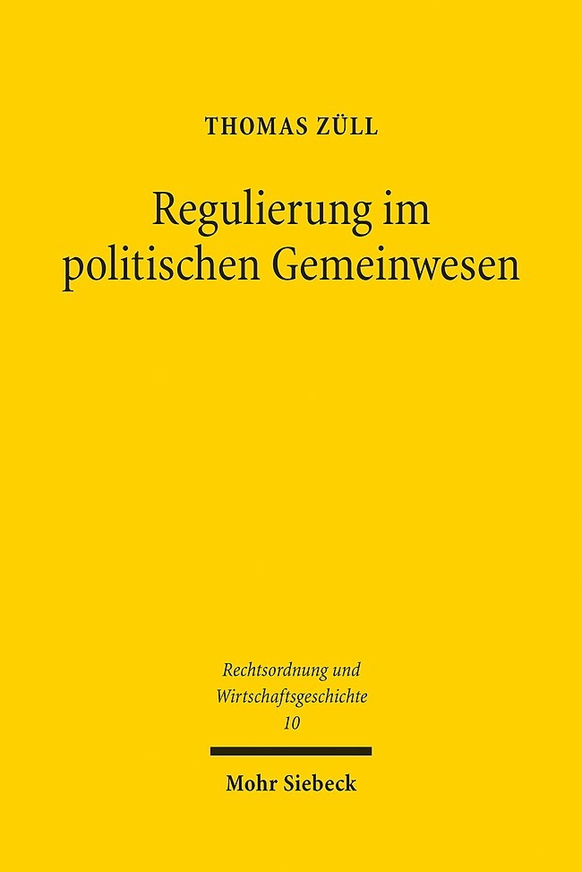 Regulierung im politischen Gemeinwesen main product photo