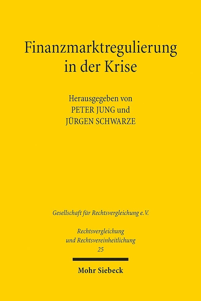 Finanzmarktregulierung in der Krise main product photo