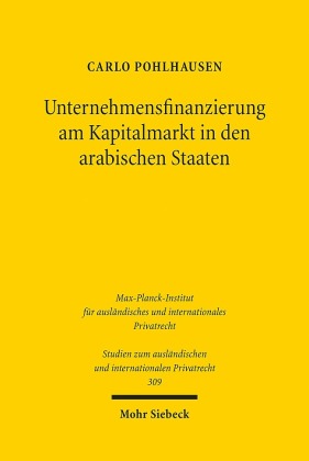 Unternehmensfinanzierung am Kapitalmarkt in den arabischen Staaten