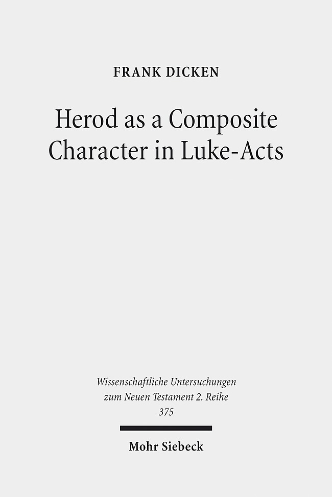Herod as a Composite Character in Luke-Acts main product photo