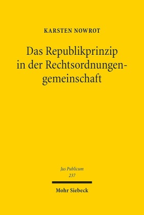 Das Republikprinzip in der Rechtsordnungengemeinschaft