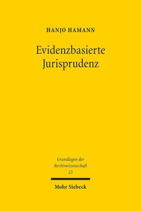 Evidenzbasierte Jurisprudenz