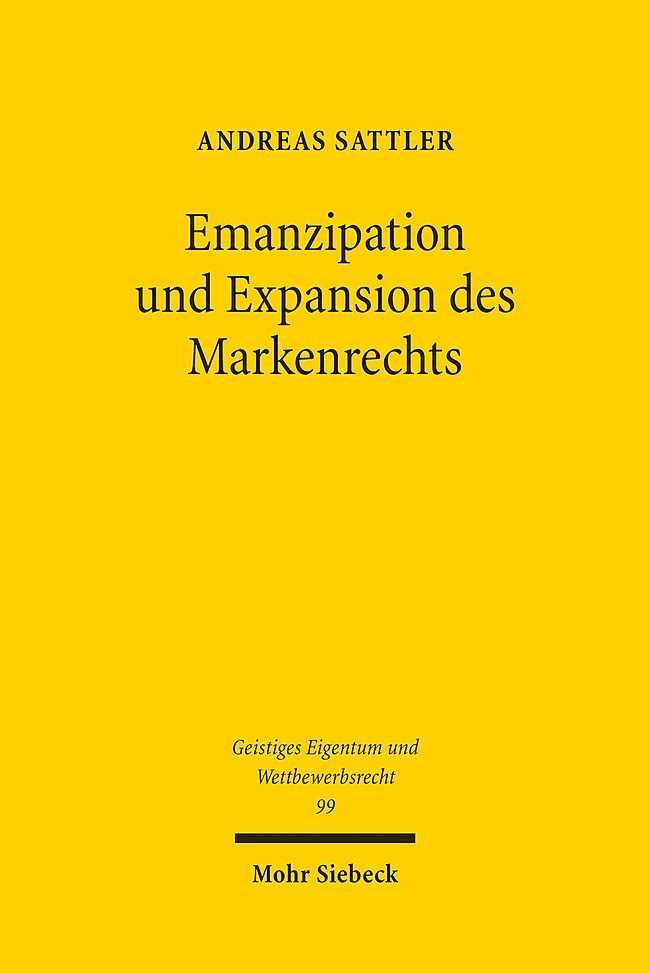 Emanzipation und Expansion des Markenrechts main product photo