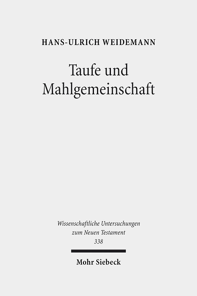 Taufe und Mahlgemeinschaft main product photo