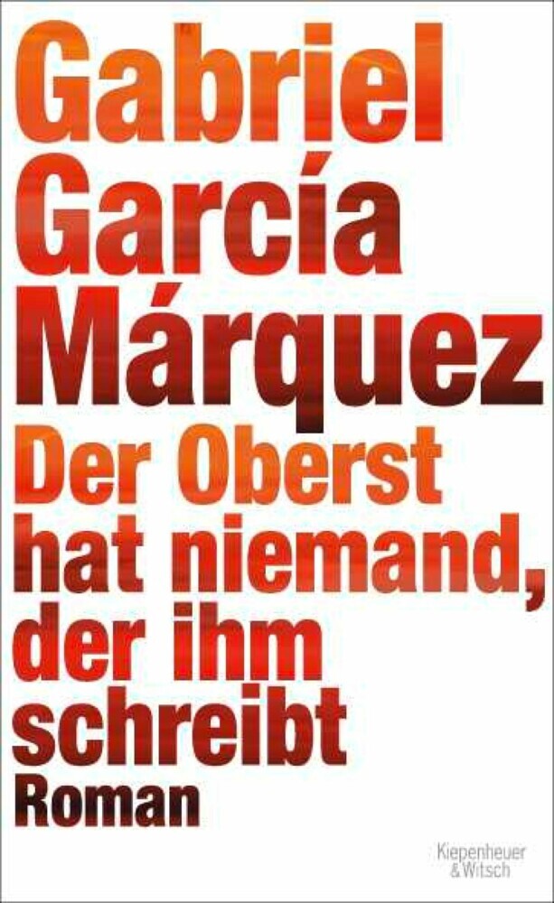 Der Oberst hat niemand, der ihm schreibt main product photo
