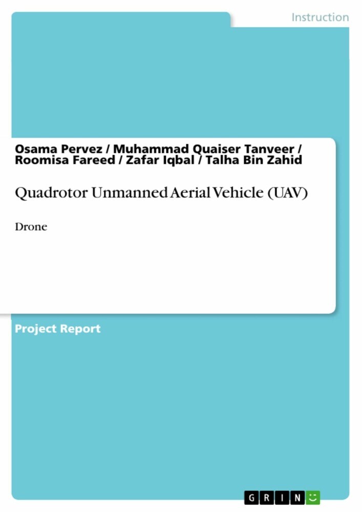 Quadrotor Unmanned Aerial Vehicle (UAV) main product photo