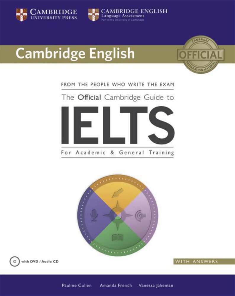 The Official Cambridge Guide to IELTS, w. DVD-ROM main product photo