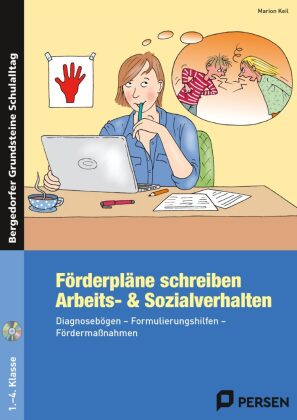 Förderpläne schreiben: Arbeits- & Sozialverhalten, m. 1 CD-ROM
