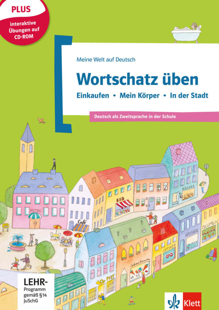 Wortschatz üben: Einkaufen - Mein Körper - In der Stadt, m. CD-ROM main product photo