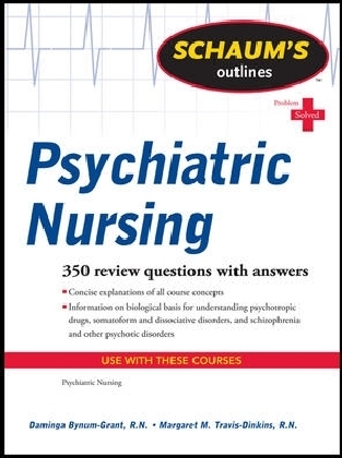 Schaum's Outline of Psychiatric Nursing main product photo