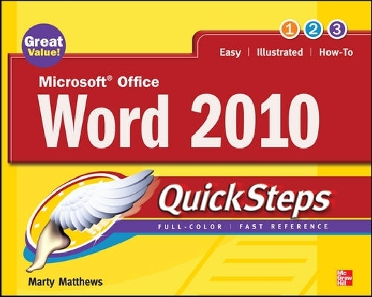 Microsoft Office Word 2010 QuickSteps main product photo