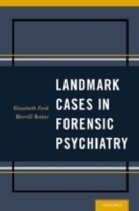 Landmark Cases in Forensic Psychiatry main product photo