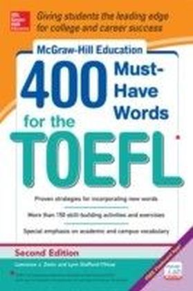 McGraw-Hill Education 400 Must-Have Words for the TOEFL, 2nd Edition